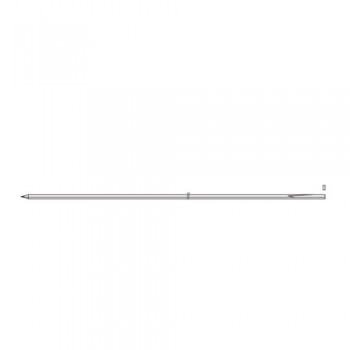 Kirschner Wire Drill Trocar Pointed - Flat End Stainless Steel, 6 cm - 2 1/4" Diameter 2.0 mm Ø
